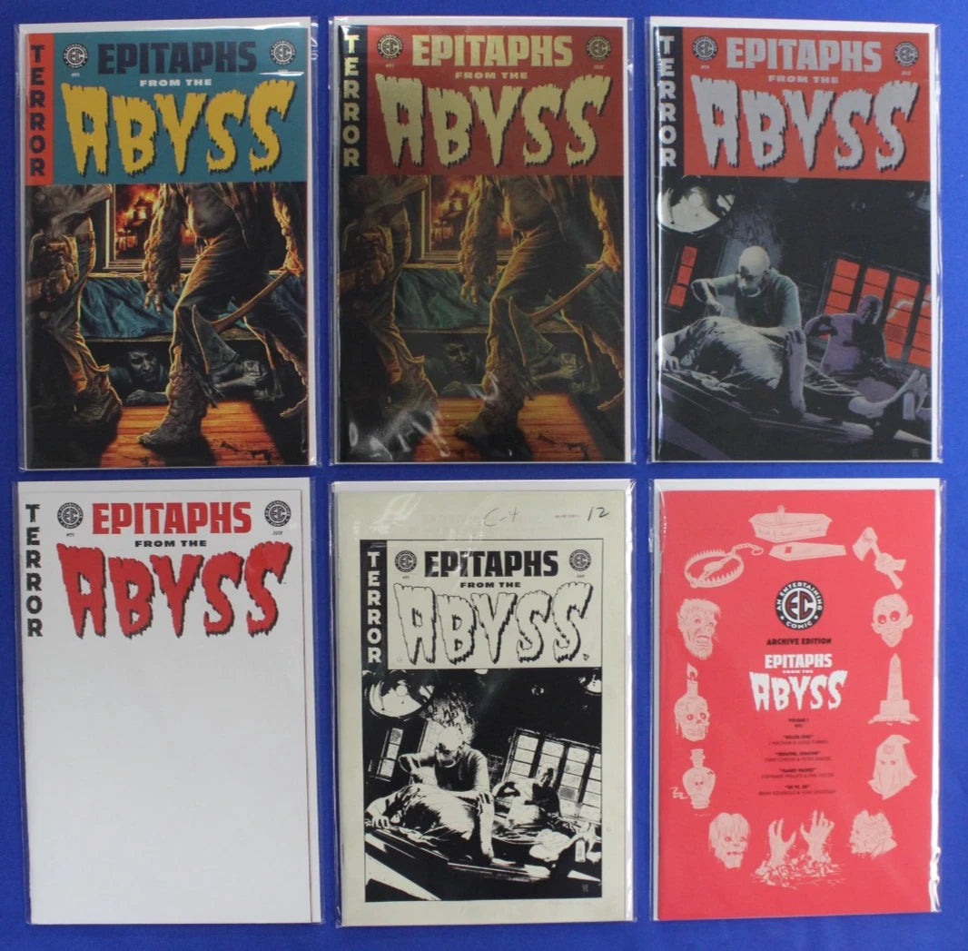 EC Epitaphs From the Abyss #1-12 + Variants Lot of 17 VF/NM