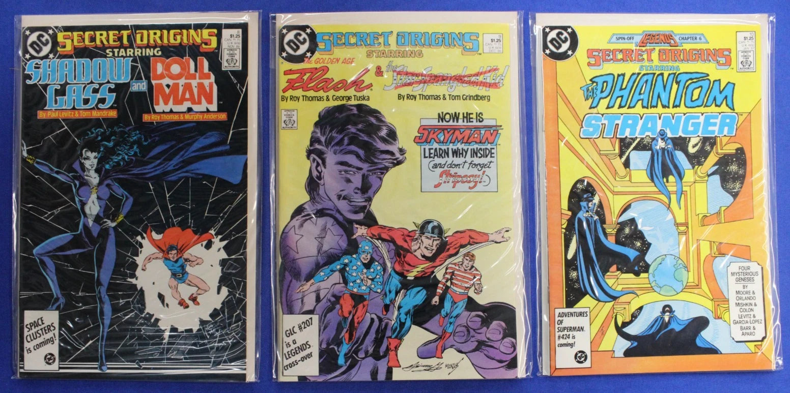 Secret Origins #1-21 + Annual Lot of 22 VF-VF/NM