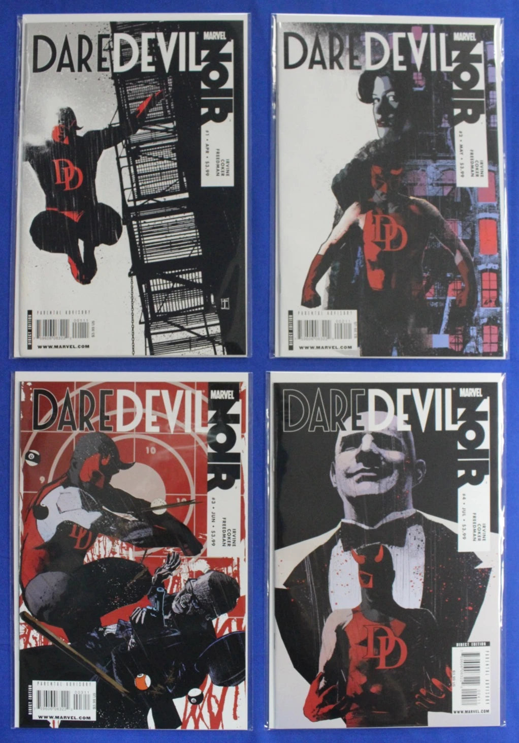 Daredevil Noir #1-4 Complete Set VF/NM