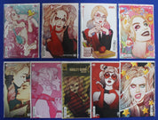 Harley Quinn Jenny Frison Variants Lot of 9 VF/NM