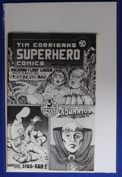 Tim Corrigan's Superhero Comics #1-7 Complete Set FN