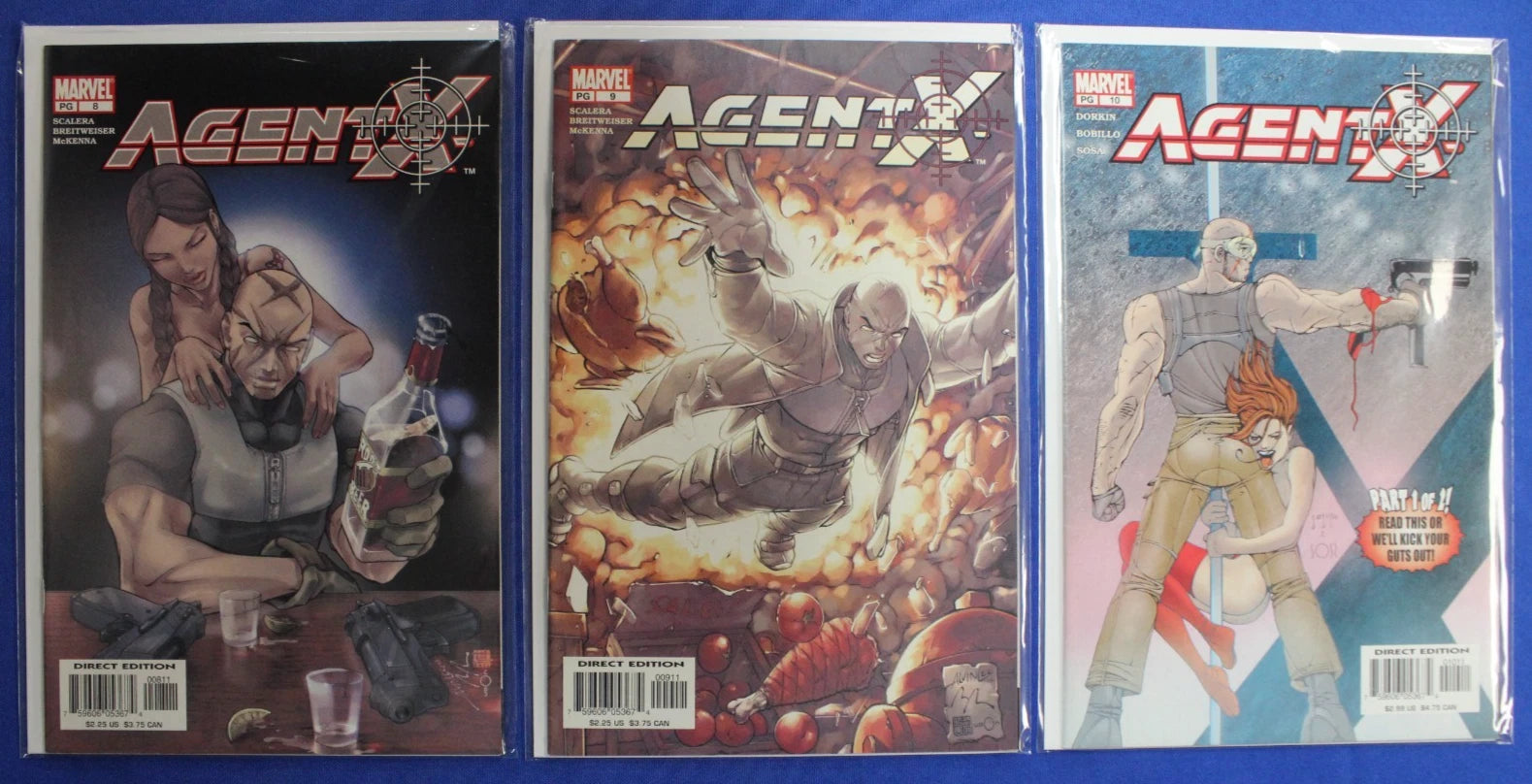 Agent X #1-15 Complete Set VF-VF/NM