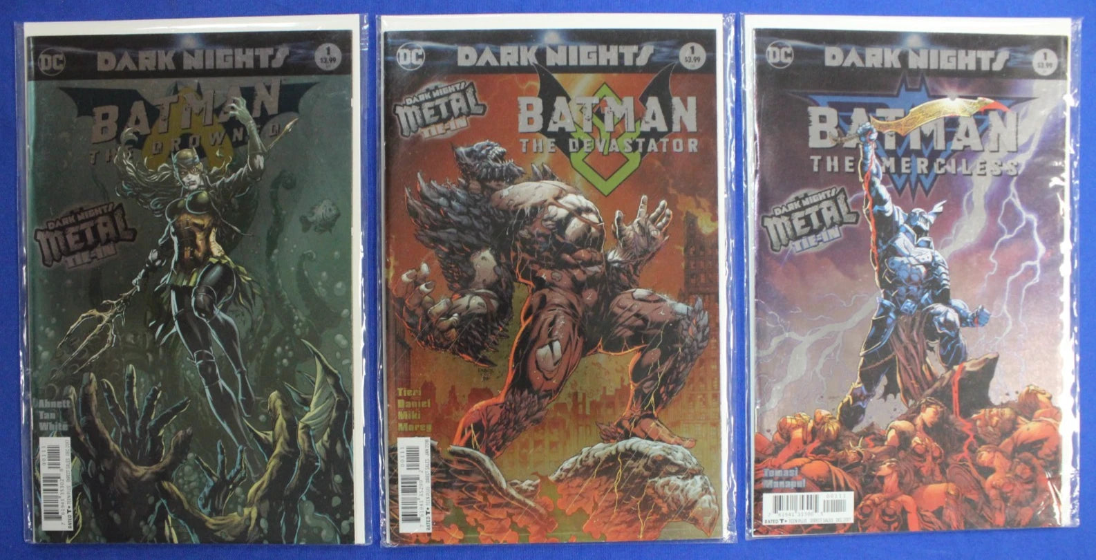 Dark Nights Metal #1-6 + Tie-Ins Complete Set Lot of 18 VF-VF/NM