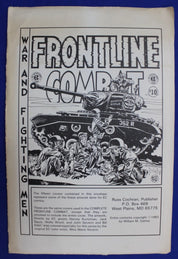 EC Frontline Combat & Two-Fisted Tales Cover Portfolios + Reprint Art Prints