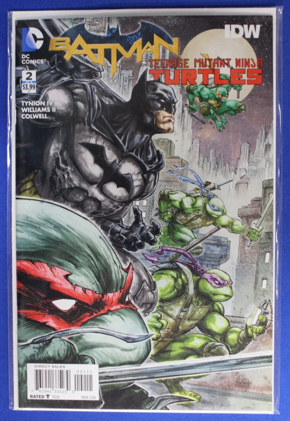 Batman Teenage Mutant Ninja Turtles #1-6 Complete Set VF/NM