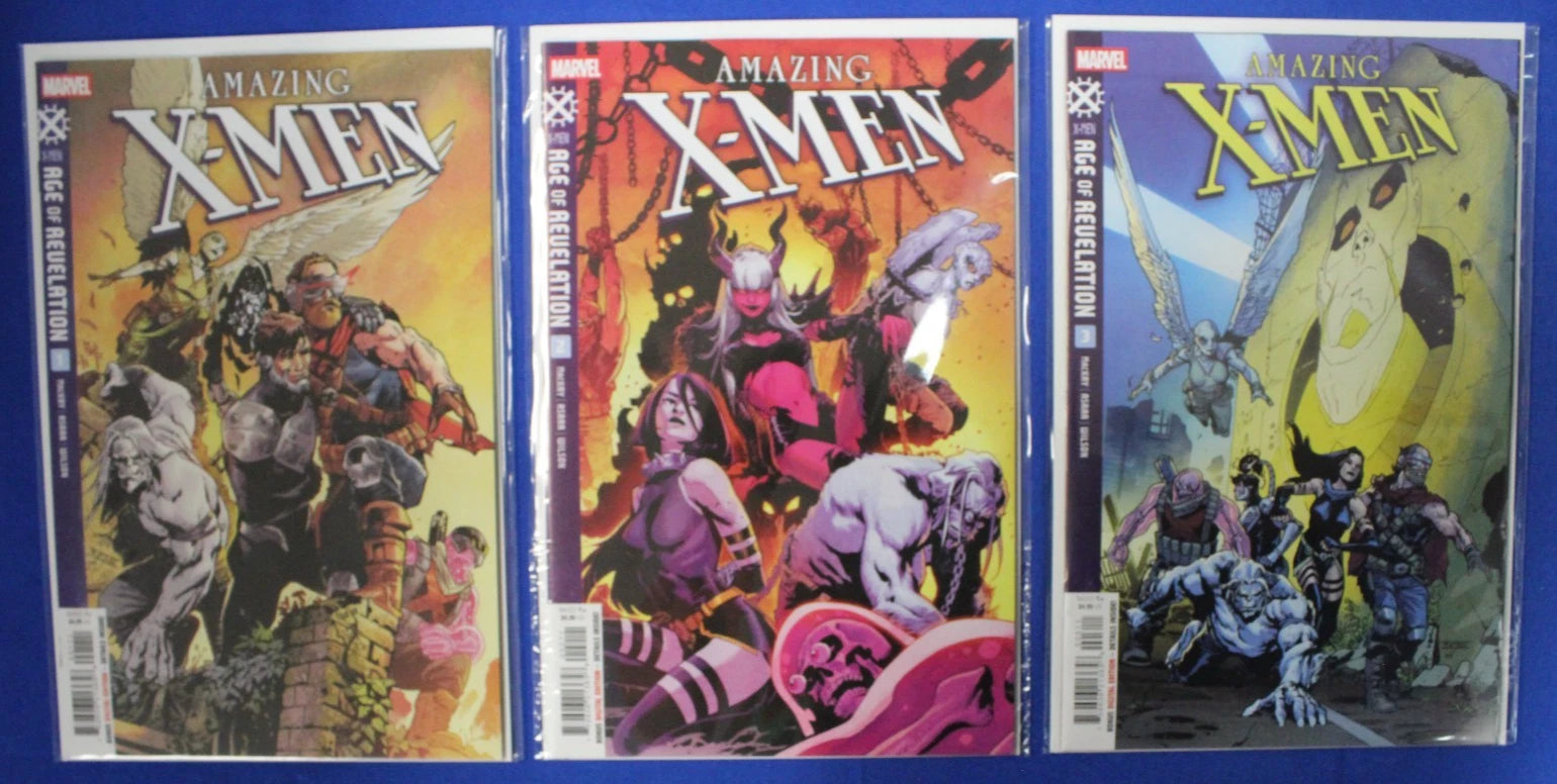 Amazing X-Men #1-3 Complete Set VF/NM