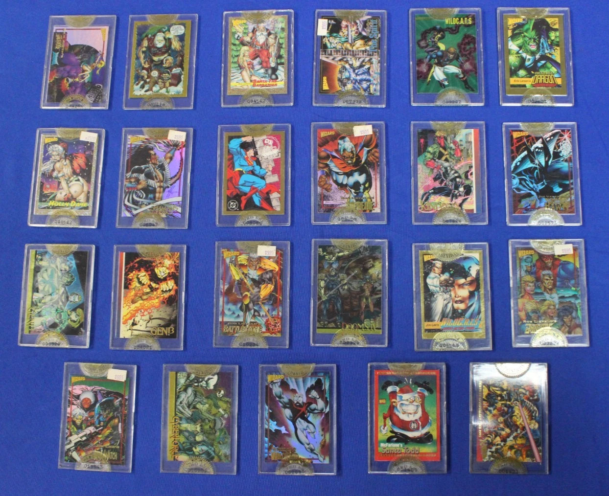 Wizard 23 Foil Comics Trading Cards