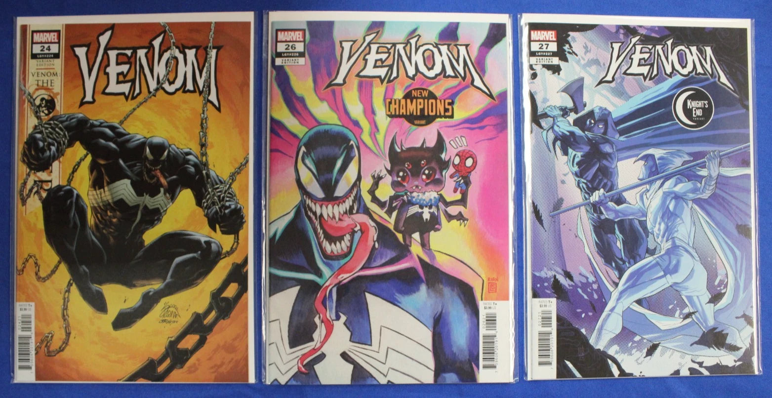 Venom #5-38 Variants (No #25) Lot of 33 VF/NM