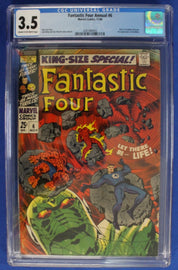 Fantastic Four Annual #6 CGC 3.5 VG-