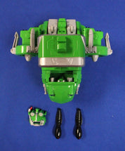 Bandai Power Rangers Go-Buster Deluxe FS-00 Kero-oh Frog Zord INCOMPLETE