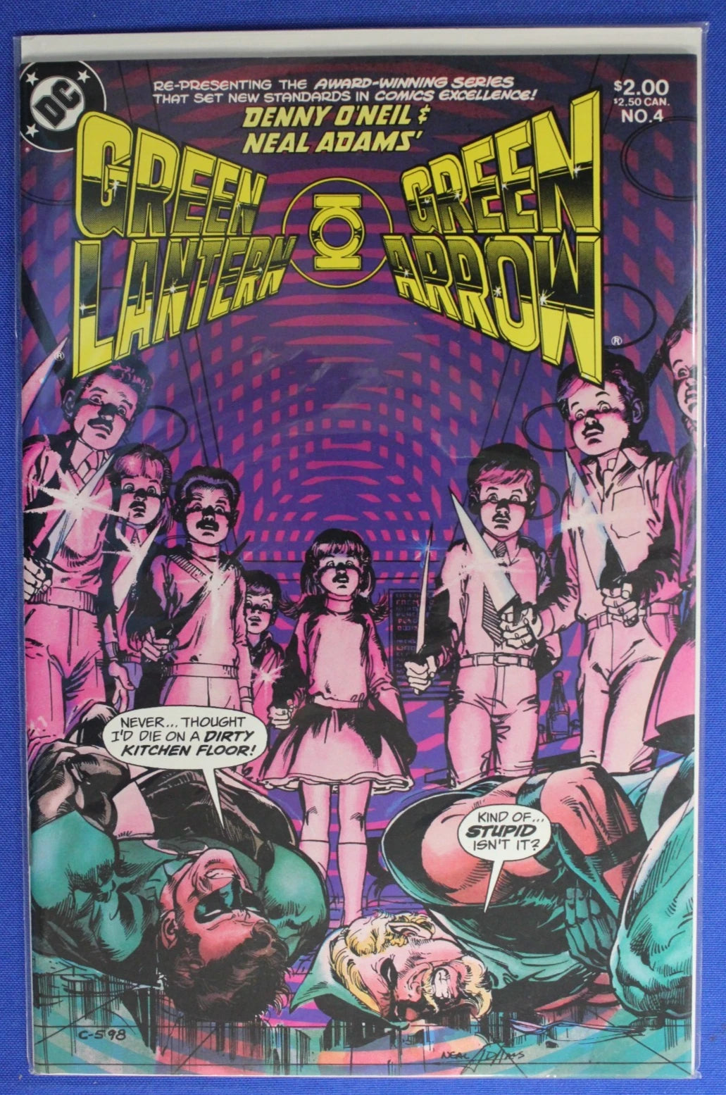 Green Lantern Green Arrow #1-7 Complete Set VF-VF/NM