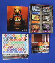 Mind Bottling Games Dice Throne S1 & S2 Bundle with Card Sleeves and Playmats