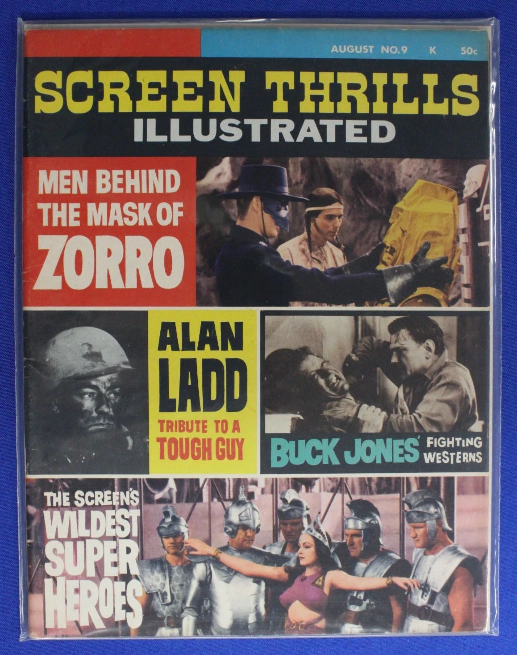 Screen Thrills Illustrated #1-10 Complete Set VG/FN