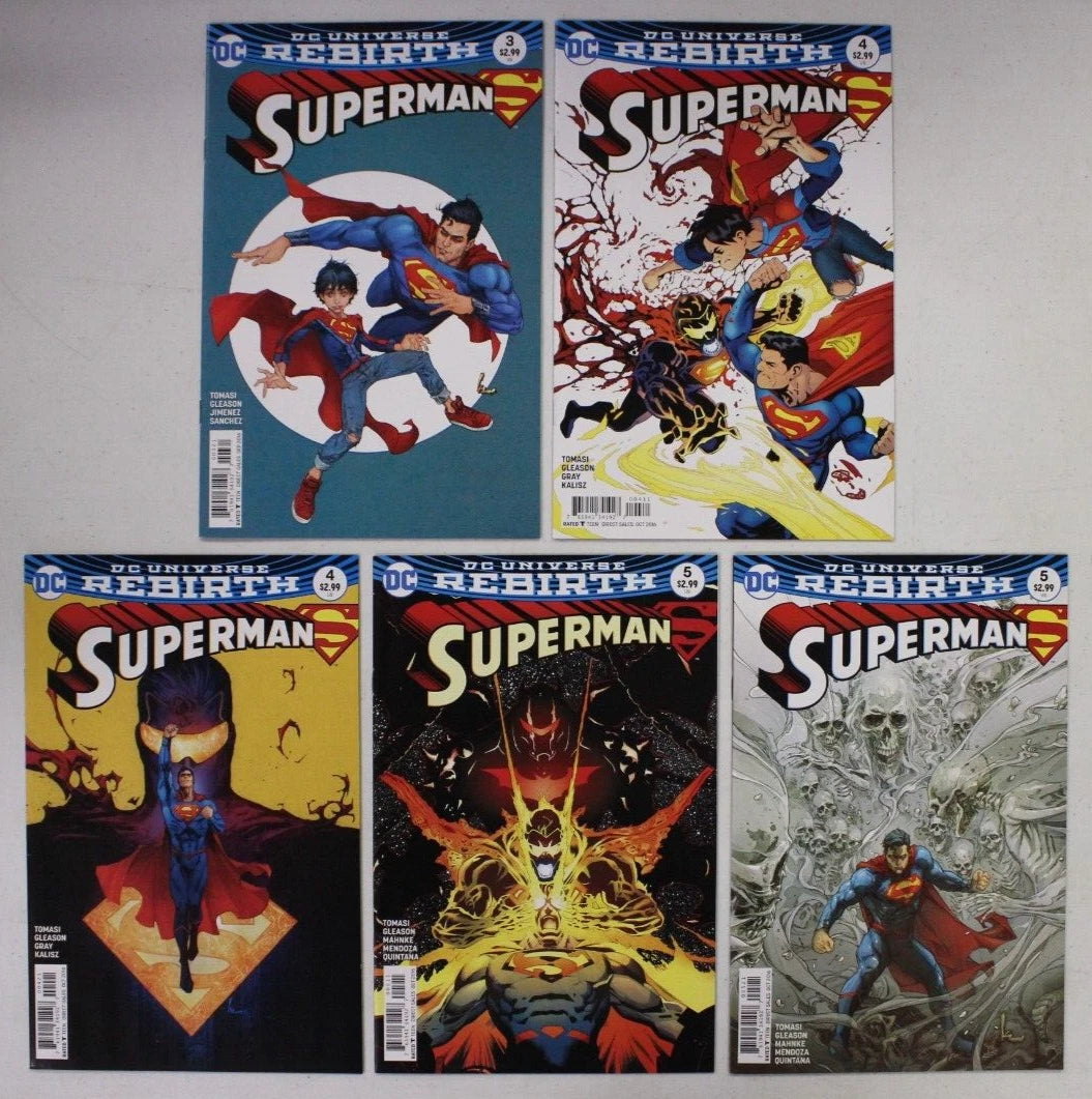 Superman #1-45 Complete Run Set + Annual & Variants VF