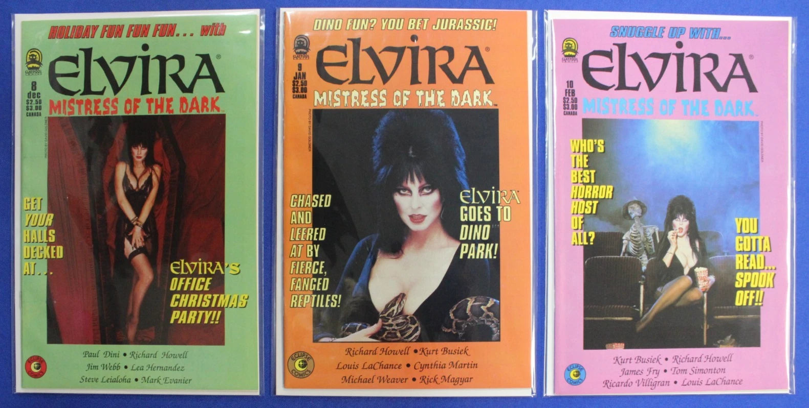 Elvira Mistress of the Dark #1-5, 7-17, 19-24, & 26-33 Lot of 30 VF-VF/NM