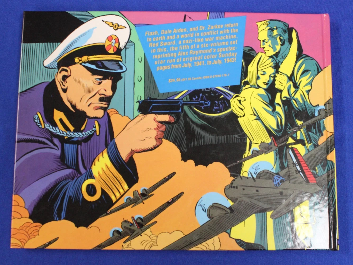Kitchen Sink Press 1990 Flash Gordon Hardcover Omnibus Collection Vol. 1-6