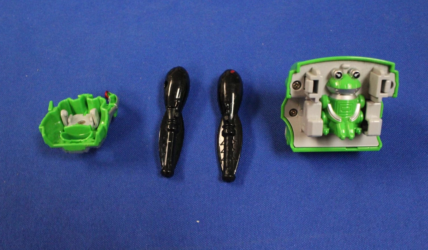 Bandai Power Rangers Go-Buster Deluxe FS-00 Kero-oh Frog Zord INCOMPLETE