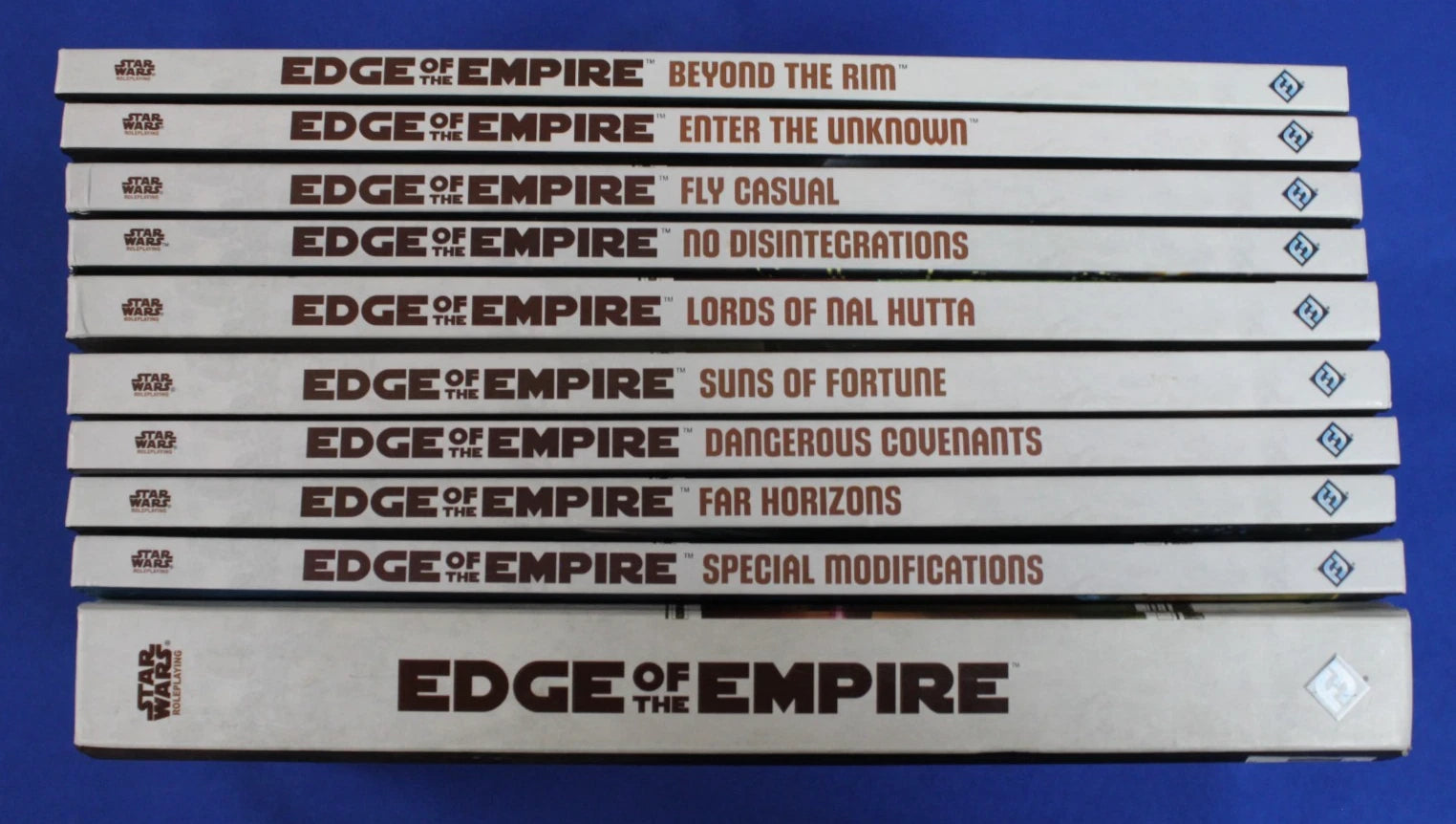 Star Wars Edge of the Empire Core Rulebook + Sourcebooks + Adventure Module Lot of 10
