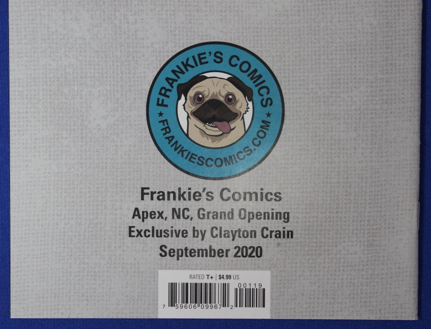 Maestro #1 Frankie's Comics Clayton Crain Virgin Variant SIGNED w/ COA NM