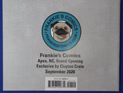 Maestro #1 Frankie's Comics Clayton Crain Virgin Variant SIGNED w/ COA NM