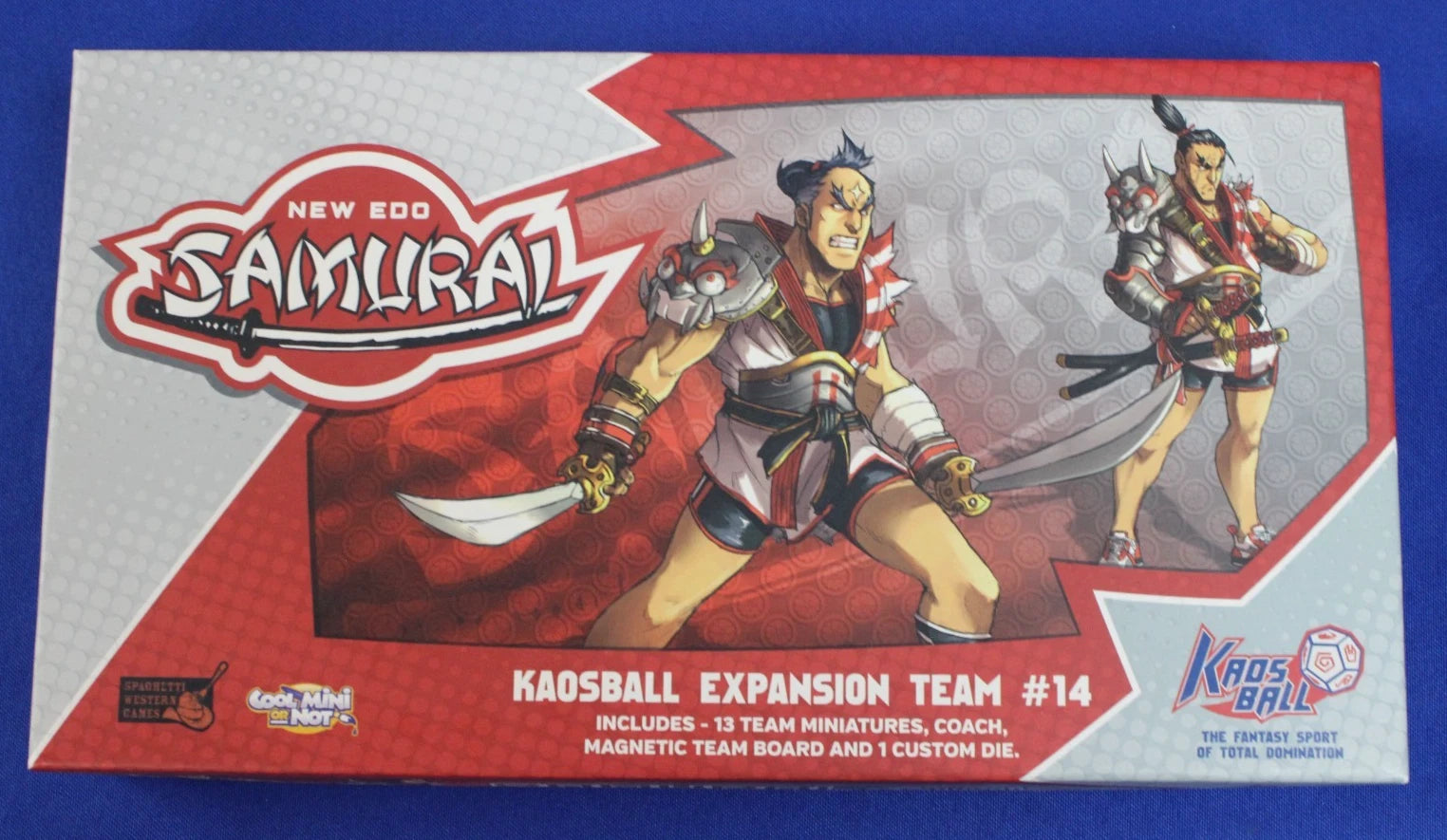 CMON Kaos Ball Board Game with Expansion Teams and Ringer Packs Complete in Box