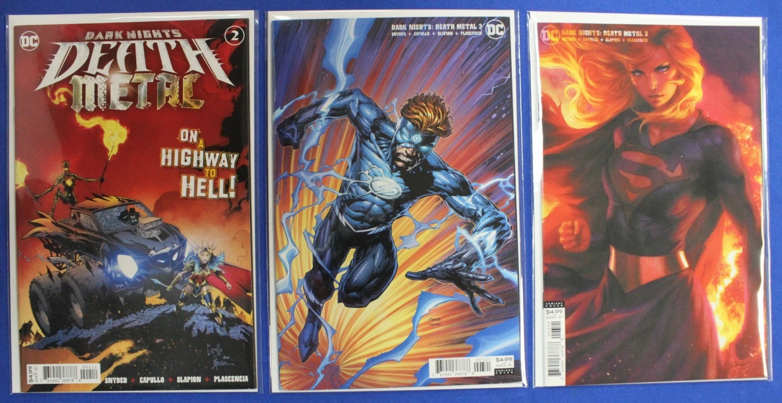 Dark Nights Death Metal #1-7 Complete Set + Tie-Ins Lot of 14 VF-VF/NM