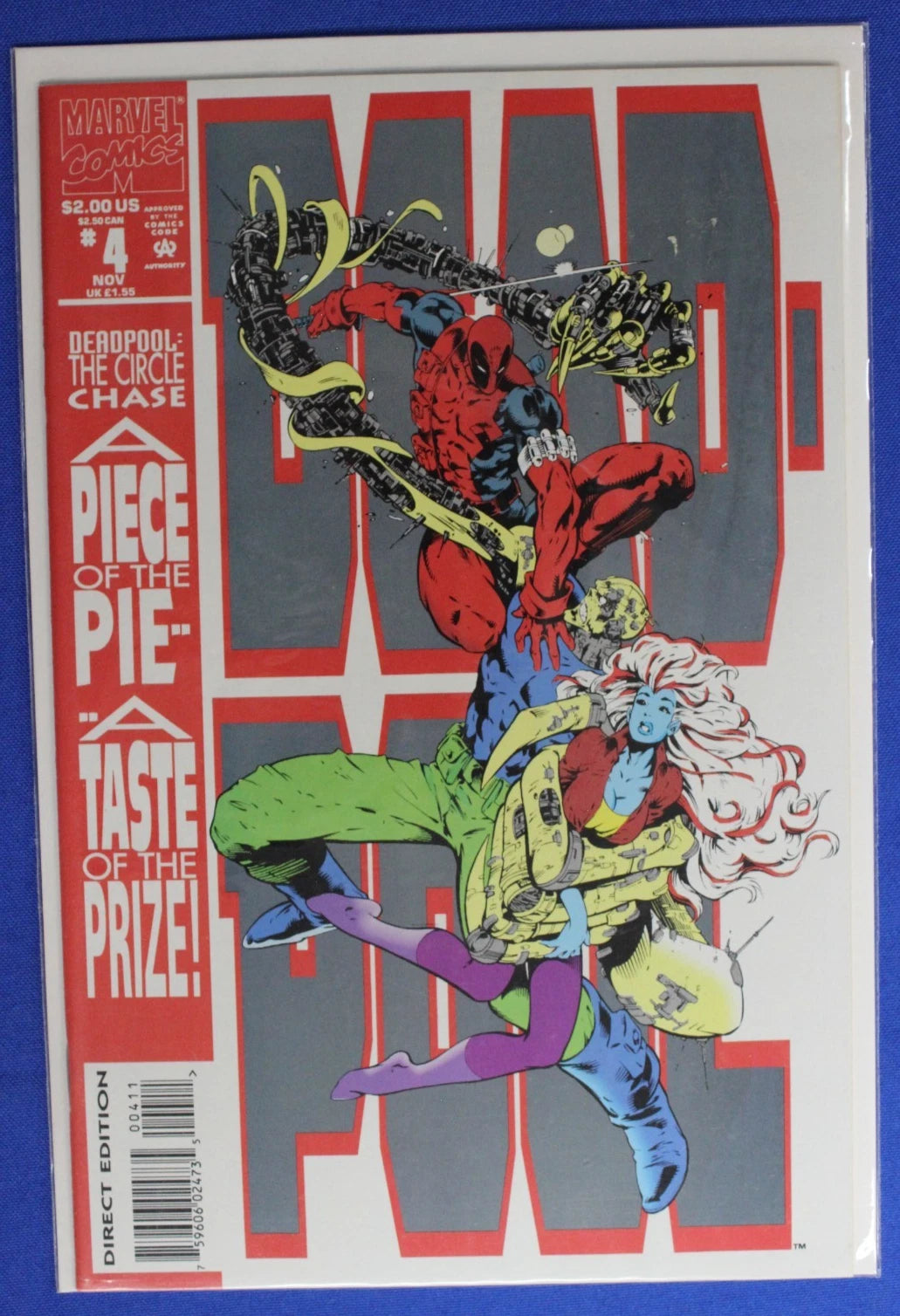 Deadpool: The Circle Chase #1-4 Complete Set VF-VF/NM