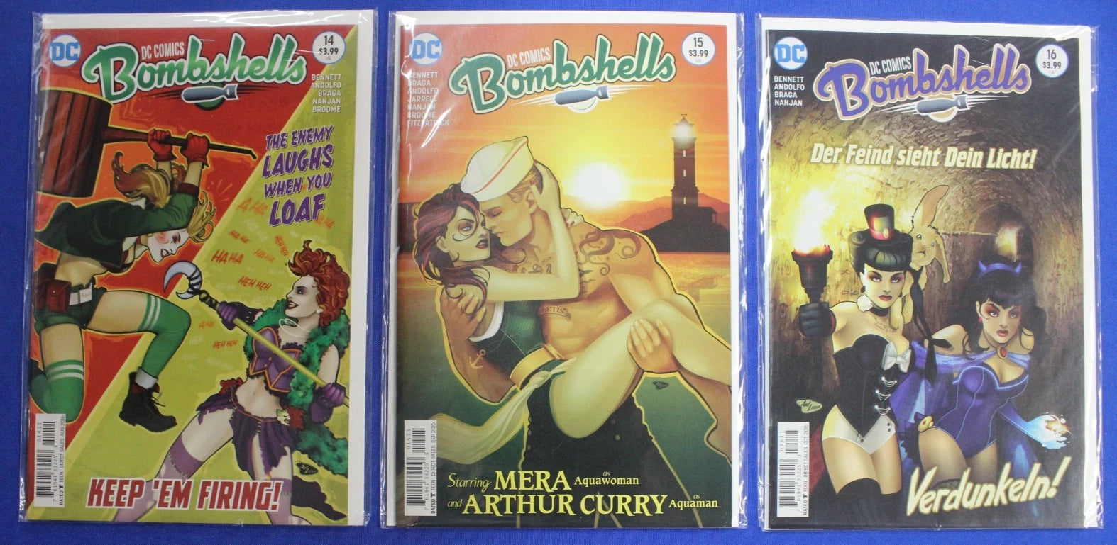 DC Comics Bombshells #1-19 & 21 + Annual Lot of 21 VF/NM