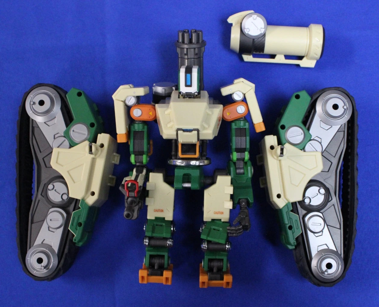 Dx9 K1 Freeman 2017 Overwatch Bastion Transformable Figure Loose Incomplete