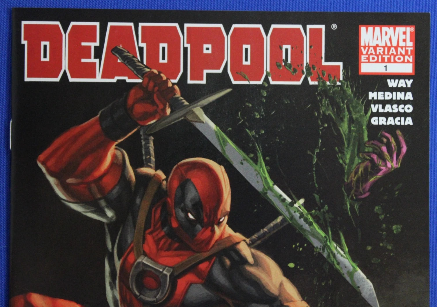 Deadpool #1 Rob Liefeld Variant VF/NM