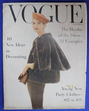 Vogue Magazine October 15th 1955 VG