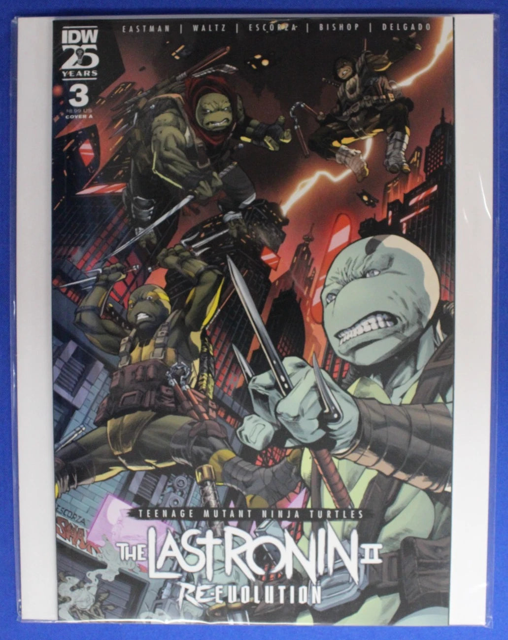 TMNT Last Ronin II Re-Evolution #1-5 Complete Set + #1 B Cover VF/NM