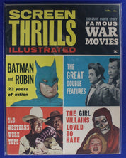 Screen Thrills Illustrated #1-10 Complete Set VG/FN