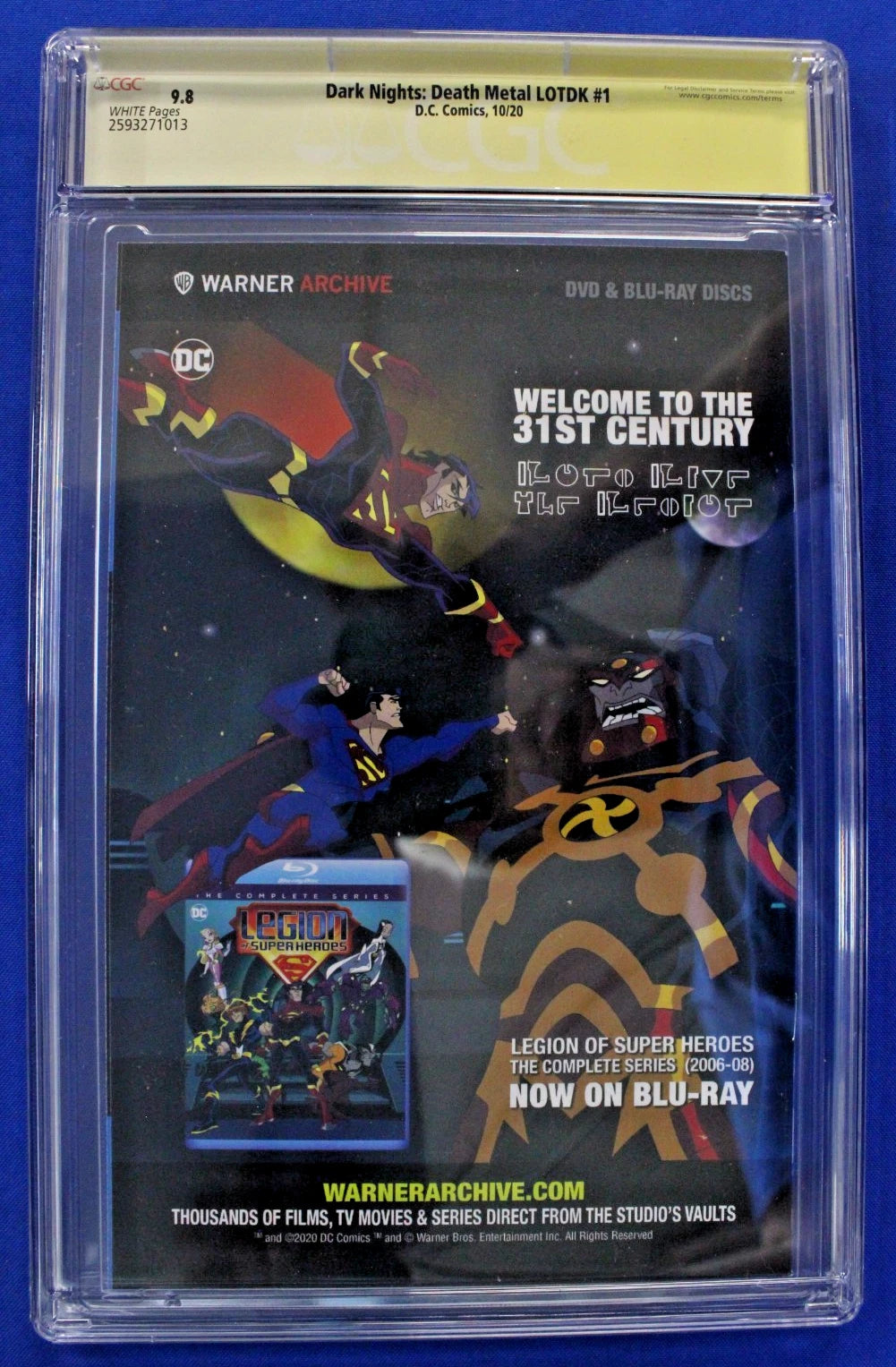 Dark Nights Death Metal LOTDK #1 CGC SS 9.8 SIGNED x7