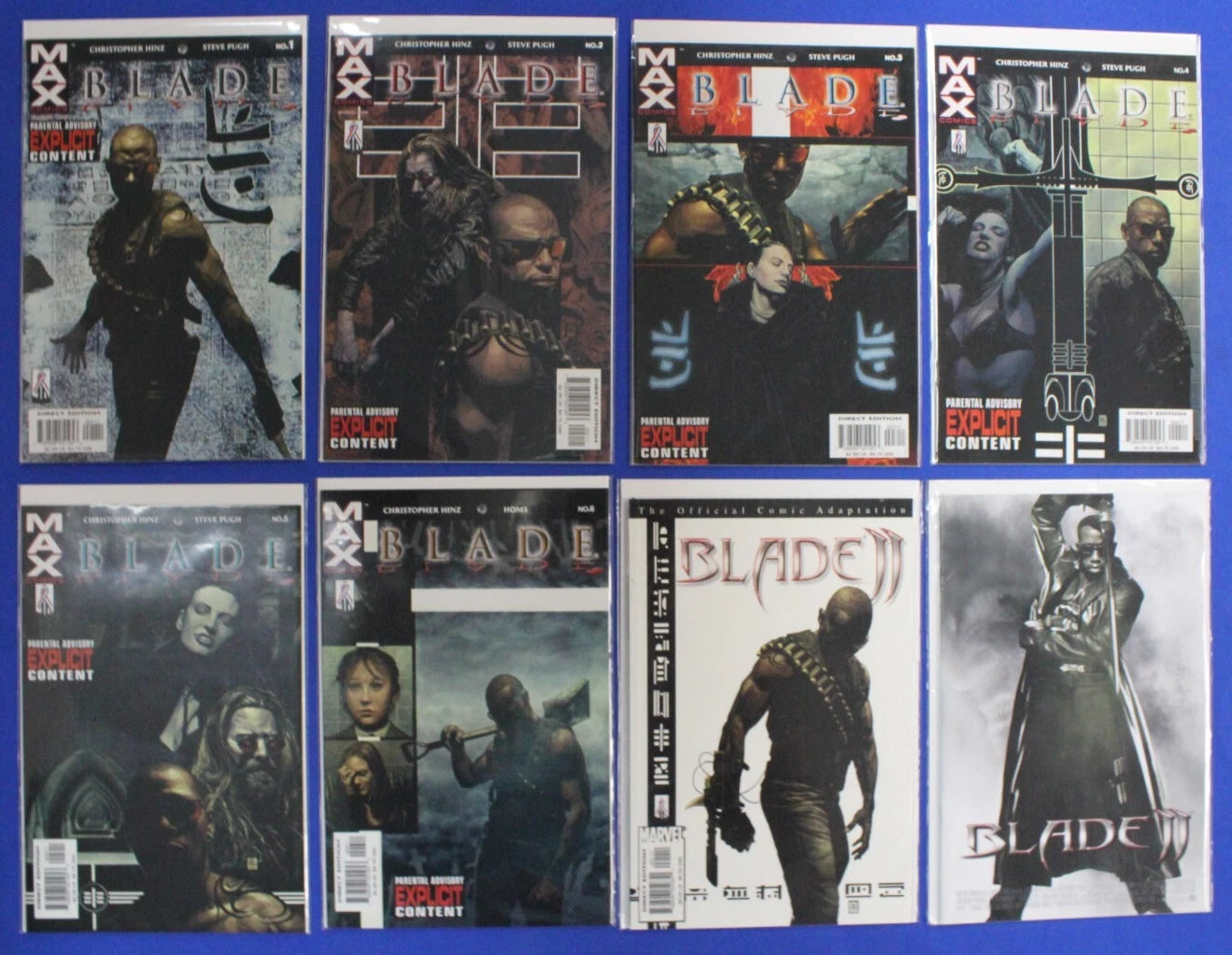 Blade #1-6 Complete Set + Blade II Adaptation & Posters Lot of 8 VF/NM