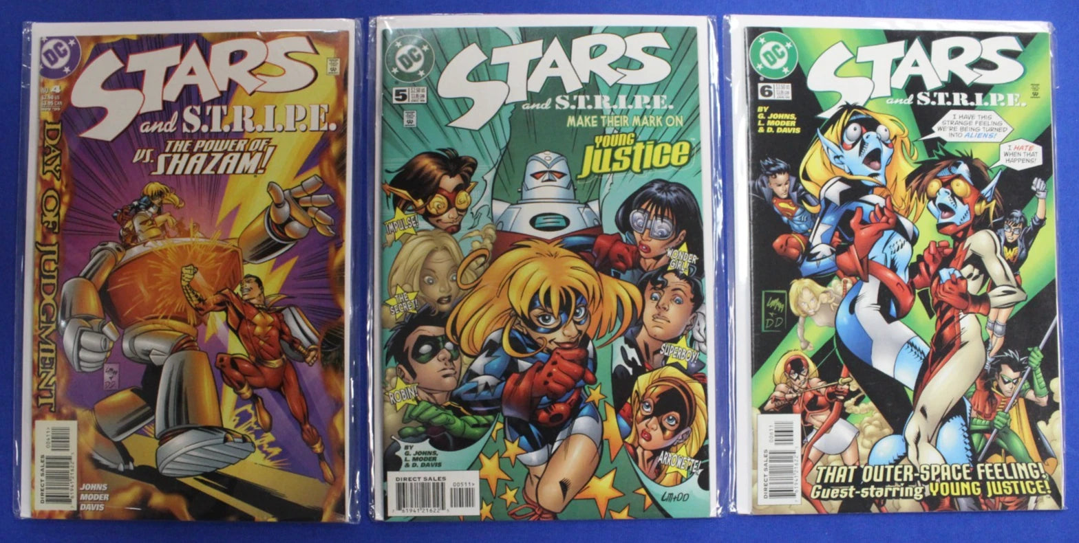 Stars and Stripe #0-14 Complete Set VF-VF/NM