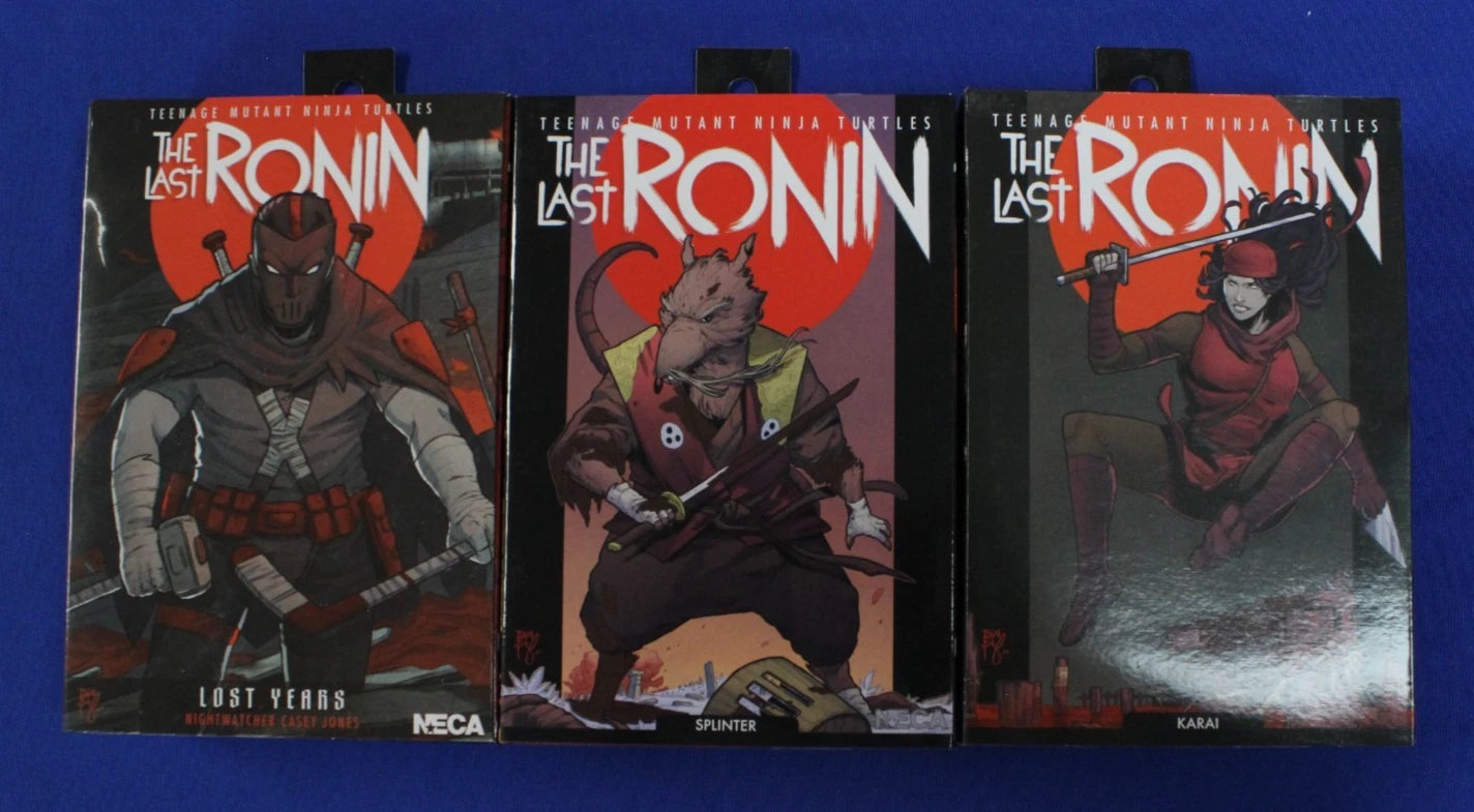 NECA 2023 TMNT The Last Ronin Action Figure Lot of 16 Complete in Box