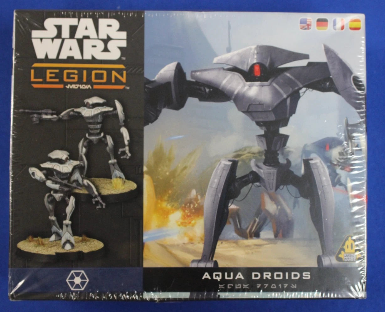 Atomic Mass Games Star Wars Legion Aqua Droids Unit Expansion Unopened