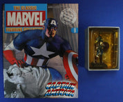 Eaglemoss Classic Marvel Collection Captain America Lead Figurine & Magazine #9