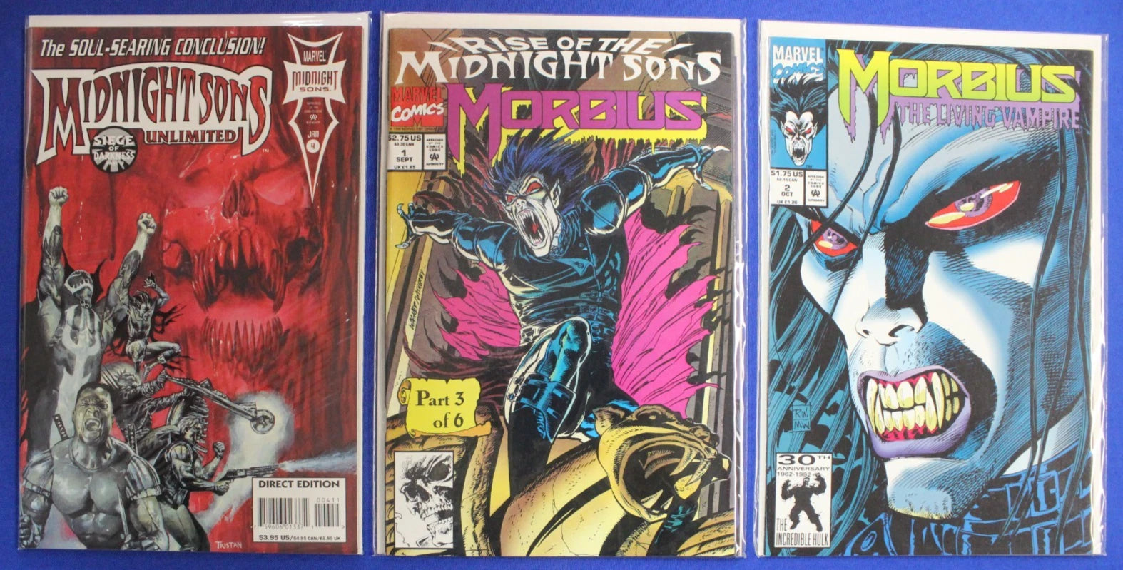 Rise of Midnight Sons Lot of 34 VF-VF/NM