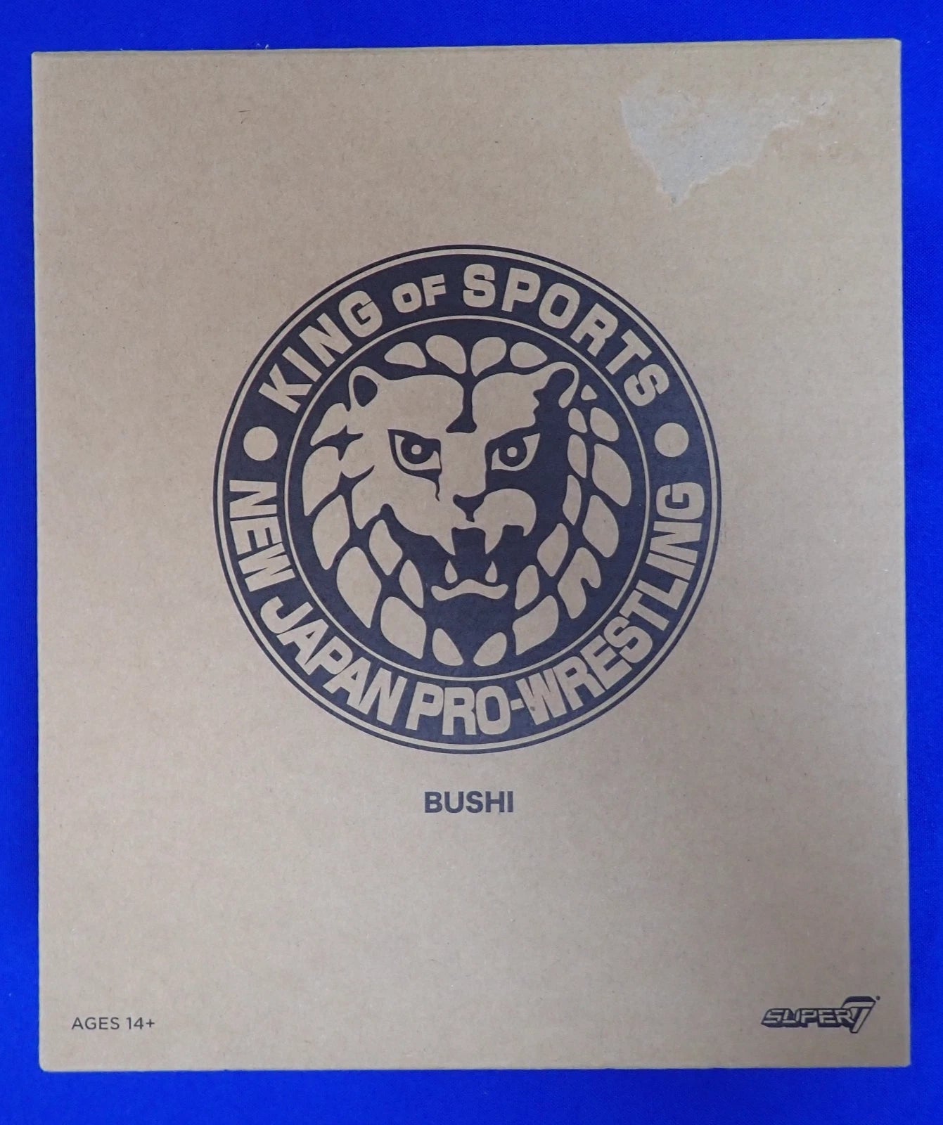 Super 7 New Japan Pro-Wrestling King of Sports Bushi New Sealed