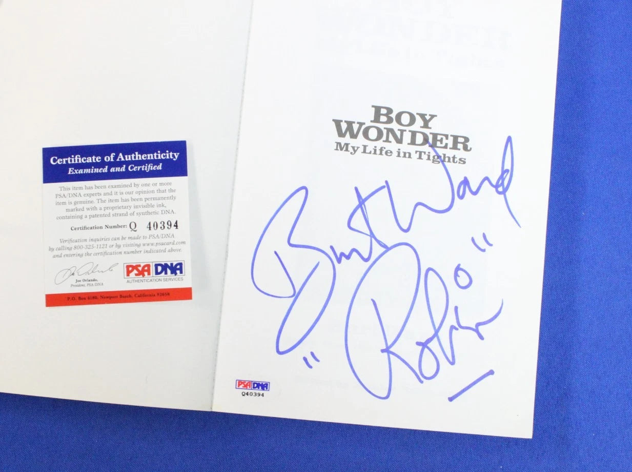 Boy Wonder My Life in Tights Paperback SIGNED by Burt Ward