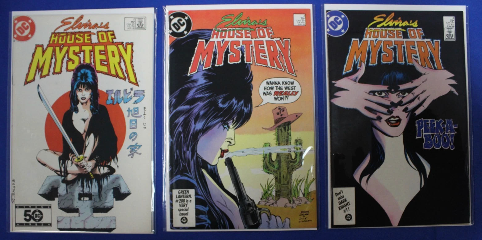 Elvira's House of Mystery #1-11 Near Complete Set + One-Shot VF+