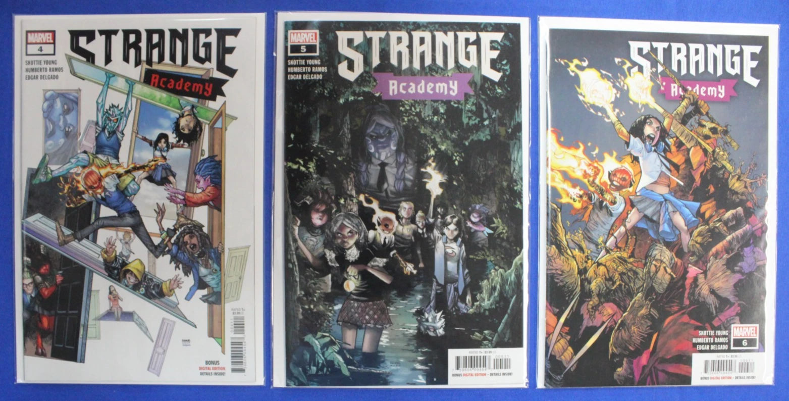 Strange Academy #1-18 & Finals #1-6 Complete Sets + One-Shot VF/NM