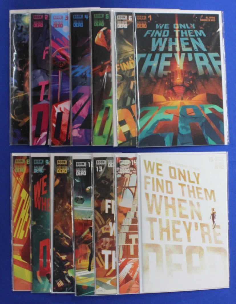 We Only Find Them When They're Dead #1-15 Near Complete Set VF/NM
