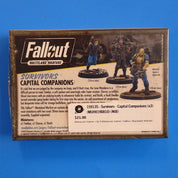 Fallout Wasteland Warfare Miniatures Lot of 5: Survivors, Robots, & Mojave Companions [Pre-Owned]