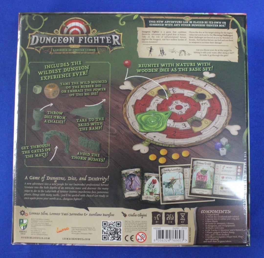 Horrible Guild 2021 Dungeon Fighter Second Edition + 4 Expansions Sealed in Box