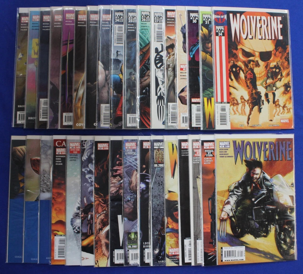 Wolverine Lot of 33 VF-VF/NM