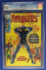 Avengers #87 CGC 9.0 Triple Cover!