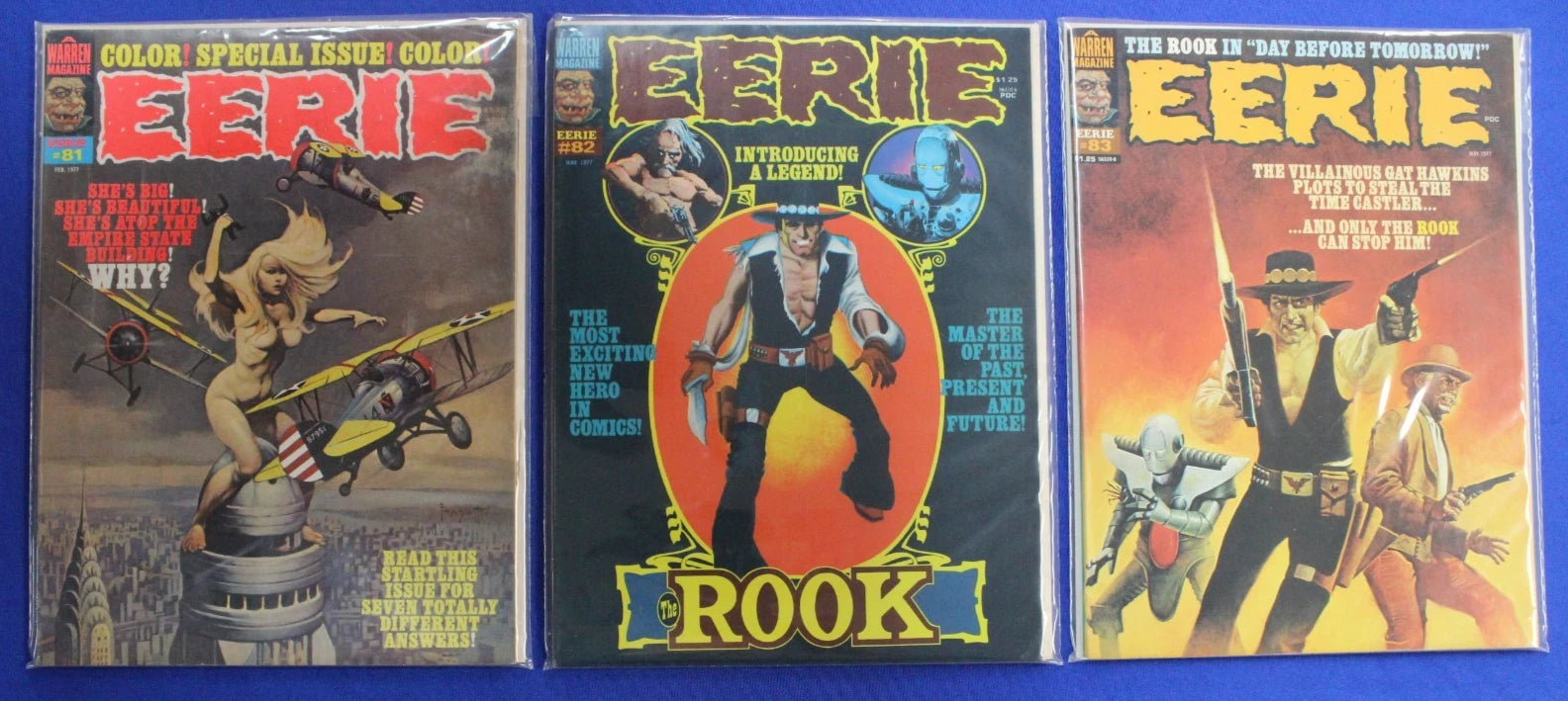 Eerie Magazine #80-107 Lot of 28 FN-VF